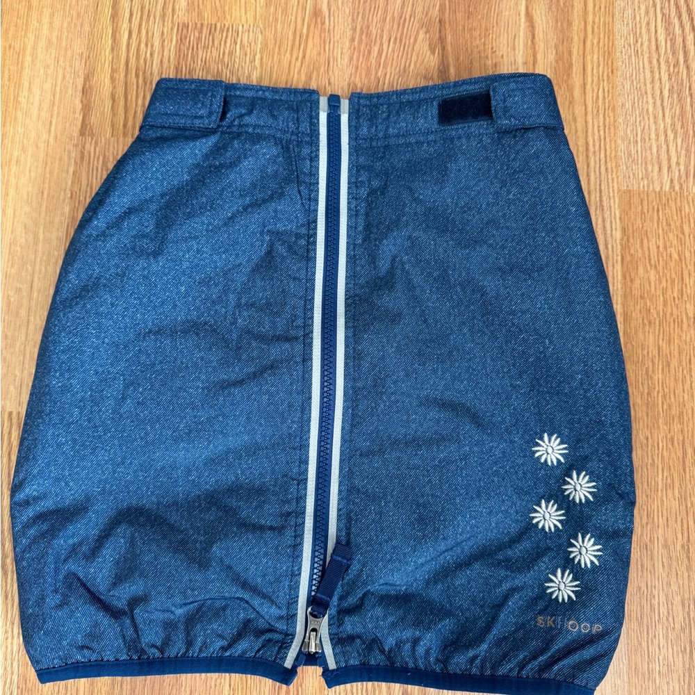 SKhoop insulated snow skirt size girls 7/9